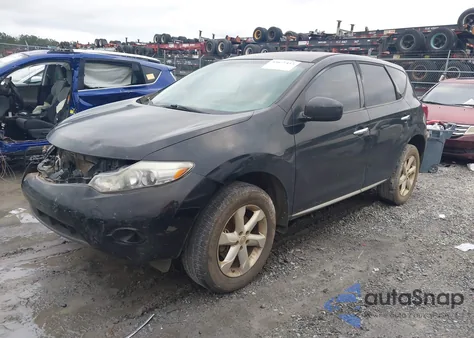 2010 Nissan Murano S z USA, uszkodzony, nr VIN JN8AZ1MU3AW016810